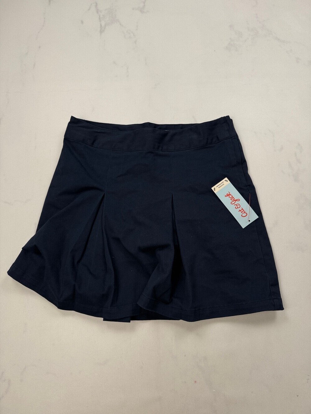 Cat & Jack School Uniform Skort Navy Current Adjustable - Girls 10 Plus